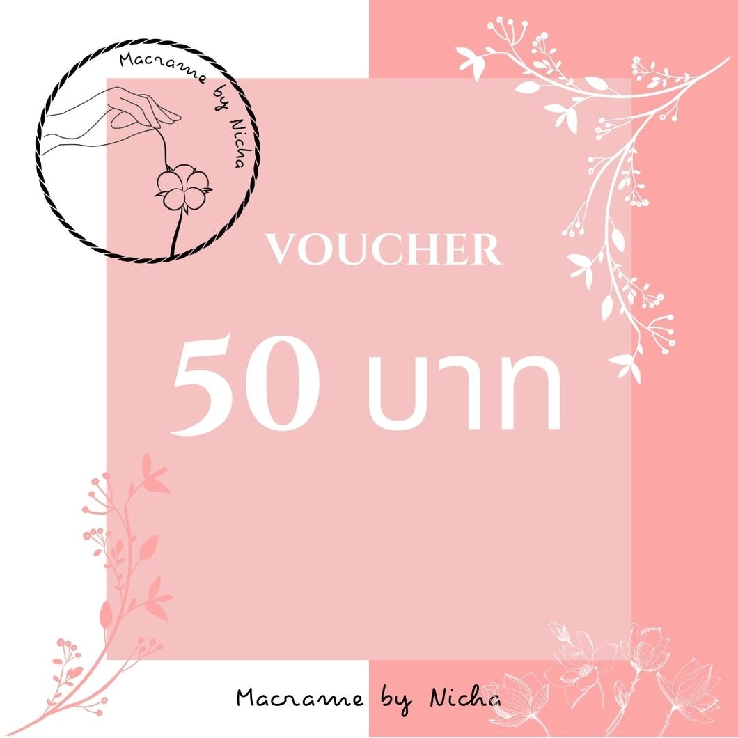 VOUCHER MACRAME BY NICHA