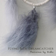 Load image into Gallery viewer, THE FLYING BLUE DREAMCATCHER - ROOM DECOR
