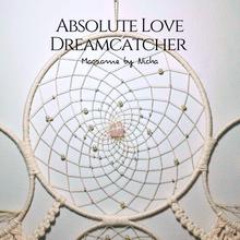 Load image into Gallery viewer, ABSOLUTE LOVE DREAMCATCHER - ตาข่ายดักฝัน รัก – Dreamcatcher of Love 4
