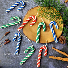 Load image into Gallery viewer, CANDY CANE - CHRISTMAS CANDIES - CHRISTMAS ORNAMENTS &amp; DECORATIONS
