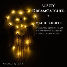 Load image into Gallery viewer, UNITY DREAMCATCHER - ตาข่ายดักฝัน สามัคคี – The Harmony Dream catcher12
