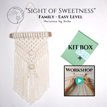 โหลดรูปภาพลงในเครื่องมือใช้ดูของ Gallery ชุด DIY &quot;Sight of Sweetness&quot; + เวิร์กชอป – สำหรับเด็กและผู้ใหญ่ - มาคราเม
