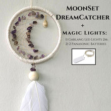 โหลดรูปภาพลงในเครื่องมือใช้ดูของ Gallery THE MOONSET DREAMCATCHER - ตาข่ายดักฝันขนาดเล็ก
