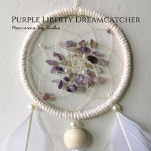 โหลดรูปภาพลงในเครื่องมือใช้ดูของ Gallery THE PURLE LIBERTY DREAMCATCHER - ตาข่ายดักฝันขนาดเล็ก
