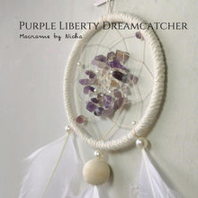 โหลดรูปภาพลงในเครื่องมือใช้ดูของ Gallery THE PURLE LIBERTY DREAMCATCHER - ตาข่ายดักฝันขนาดเล็ก
