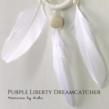 Load image into Gallery viewer, THE PURLE LIBERTY DREAMCATCHER - ROOM DECOR
