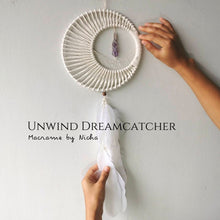 Load image into Gallery viewer, UNWIND DREAMCATCHER - ตาข่ายดักฝัน ผ่อนคลาย – The dream catcher of Tranquility4
