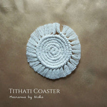 Load image into Gallery viewer, TITHATI COASTERS - SET 2 PIECES
