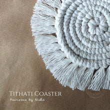 Load image into Gallery viewer, TITHATI COASTERS - SET 2 PIECES
