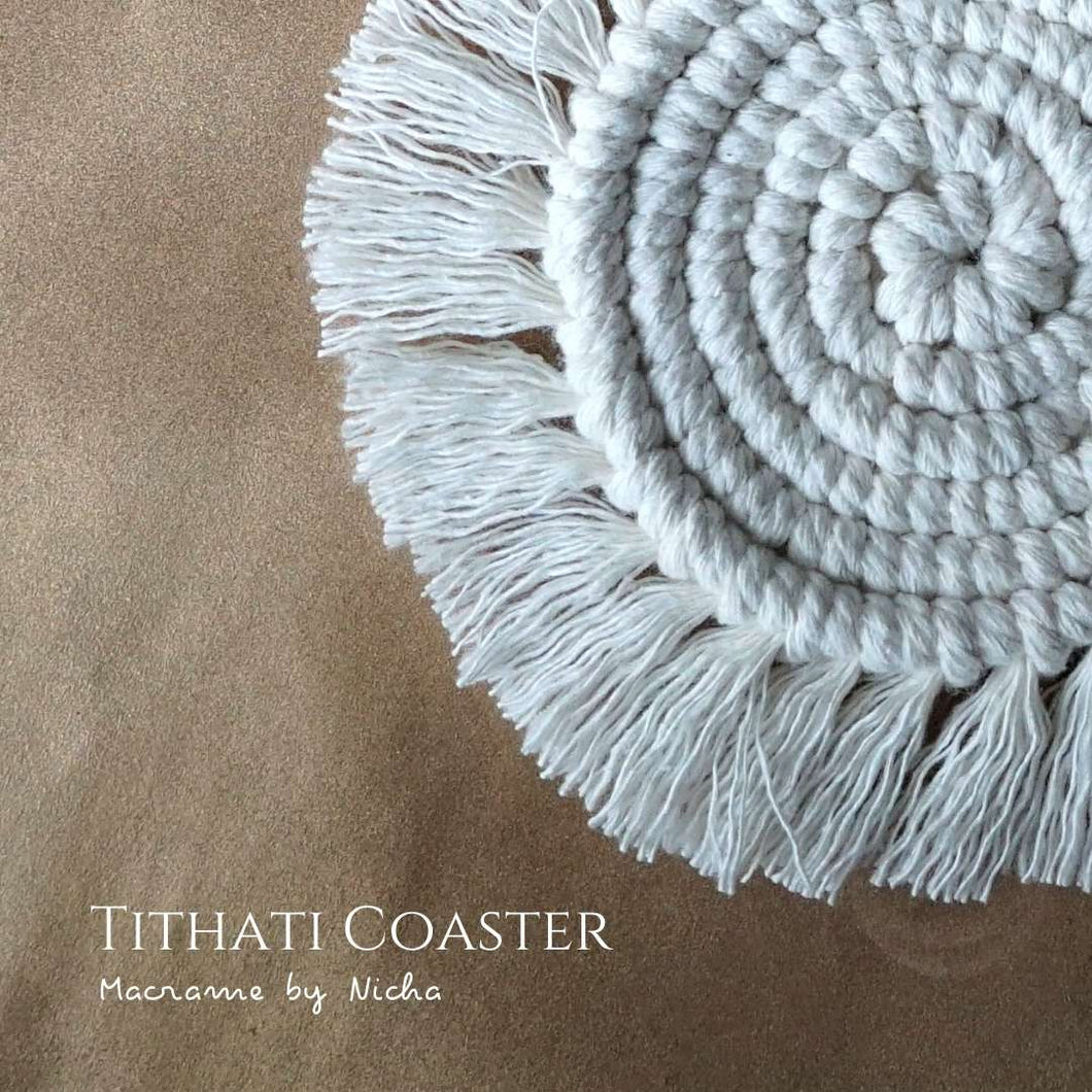 TITHATI COASTERS - SET 2 PIECES