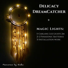 Load image into Gallery viewer, DELICACY DREAMCATCHER – ตาข่ายดักฝัน ความสง่างาม - The Dreamcatcher of Elegancy8
