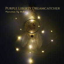 โหลดรูปภาพลงในเครื่องมือใช้ดูของ Gallery THE PURLE LIBERTY DREAMCATCHER - ตาข่ายดักฝันขนาดเล็ก
