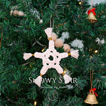 Load image into Gallery viewer, THE SNOWY STAR - SNOWFLAKES - CHRISTMAS ORNAMENTS &amp; DECORATIONS
