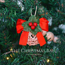 โหลดรูปภาพลงในเครื่องมือใช้ดูของ Gallery THE CHRISTMAS BALL - ลูกบอลคริสต์มาสสีแดง - ของตกแต่งคริสต์มาส
