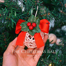 โหลดรูปภาพลงในเครื่องมือใช้ดูของ Gallery THE CHRISTMAS BALL - ลูกบอลคริสต์มาสสีแดง - ของตกแต่งคริสต์มาส
