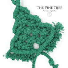 Load image into Gallery viewer, Christmas Tree - ต้น ค ริ สมาส - ของตกแต่งคริสต์มาส - Macrame by Nicha - Christmas decoration2
